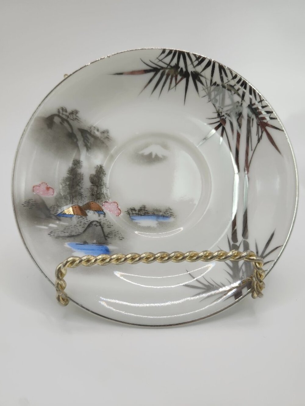 Vintage Kutani Ware China Saucer in KUT187